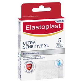 Elastoplast Ultra Sensitive XL Strips X 5