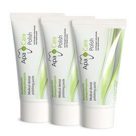 3x Apacare Professional Home Tooth Polishing Paste (20ml)