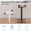 48*24 Inch Electric Height Adjustable Desk,Standing Desk , Computer Desk