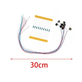 AMLESO 10 Pieces 1/87 Scale Train Lamp Miniature Garden Street Light Street Scenery DIY Decoration HO Scale Street Light Model Hobby Train Lights, Black