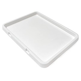 Artway Plastic Inking Tray/Palette, 25x19x1.5cm, White