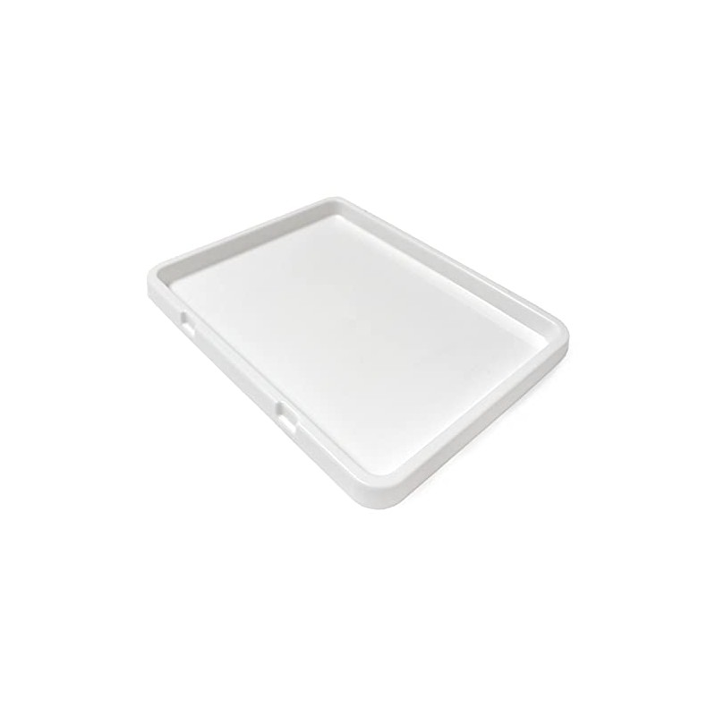 Artway Plastic Inking Tray/Palette, 25x19x1.5cm, White