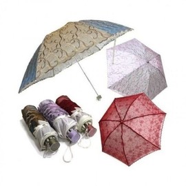 켈리 기본 아르누보 자수양산 2중망사양산 모던 답례 (WFJDVTK) Kelly Basic Art Nouveau Embroidered Umbrella Double Mesh Modern Gift (WFJDVTK)