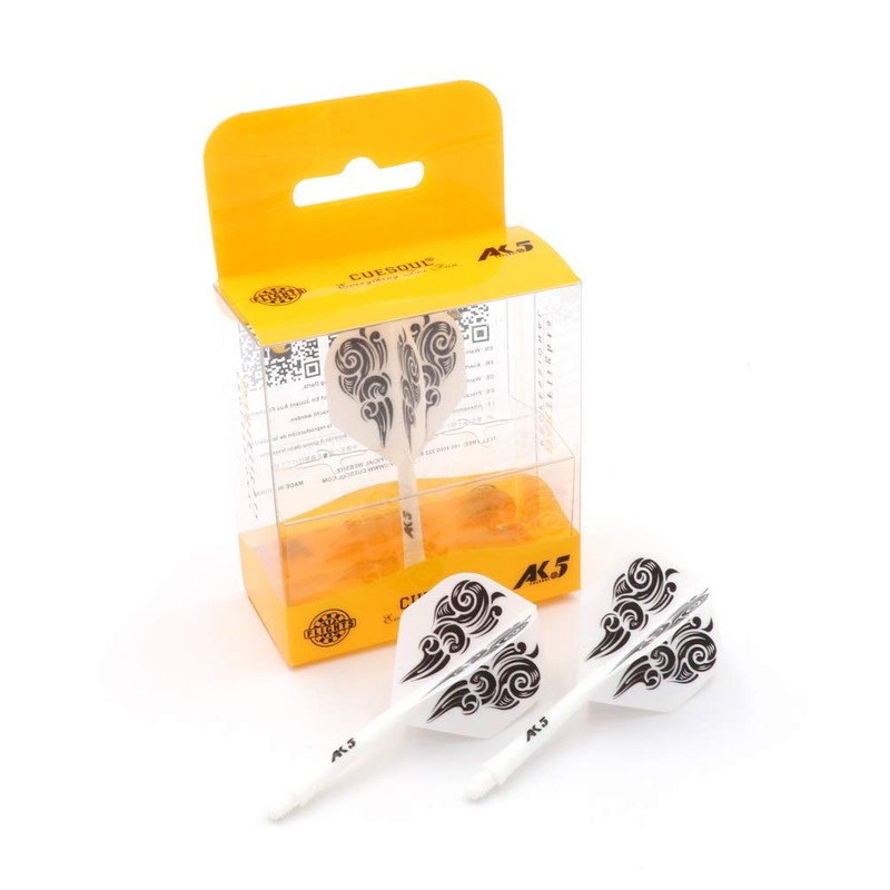 Cuesoul Darts Integrated Darts and Flight Standard Shape Set of