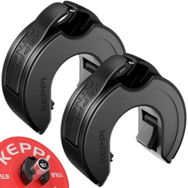 Keppi Fitness Barbell Clips, C-Shape Barbell Clamps for Weight Lifting Bar, Fast Lock/Removal Weight Clips Barbell Collars 2 Inch Olympic Gym Equipment