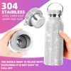 Bling Diamond Thermal Bottle,Glitter Water Bottles, Stainless Steel Thermal Bottle