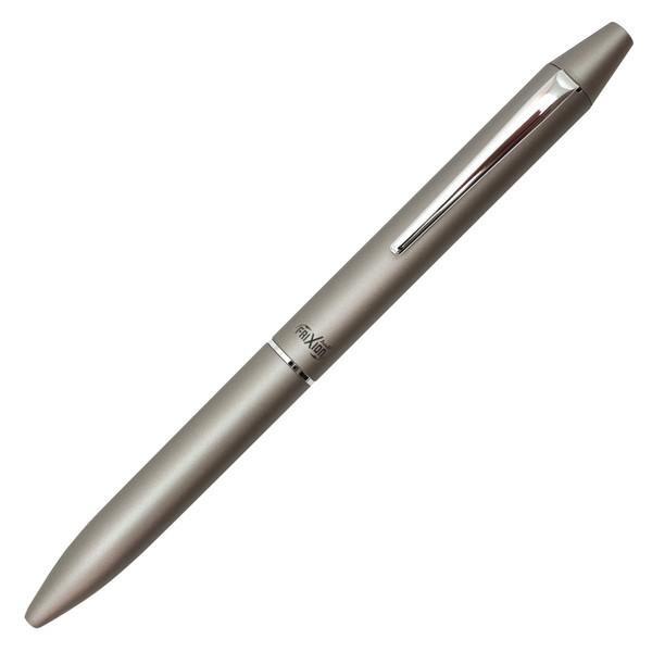 Pilot Frixion Ballpoint Pen, Firxion Biz 2, Black & Red Ink, Gray (LFBT-3SUF-GY)