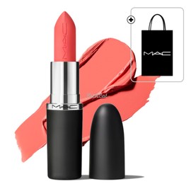vein Flamingo MAC NEW Maximal Silky Matte Lipstick MAC 697 Bullet Lipstick / 플라밍고 맥 NEW 맥시멀 실키 매트 립스틱 MAC 697 총알립스틱