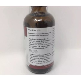 Professional Complementary Health Formula Wart Drops Homeopathic support for reducing for warts of various origin 2FL OZ