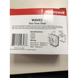 Honeywell BRAND NEW Honeywell WAVE 2 Two Tone Siren WAVE2 WAVE-2