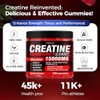 Creatine Gummies Monohydrate Complex, Pre-Workout for Men & Women, Creatine