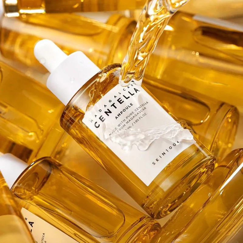 Set De Aceite Limpiador En Ampolla De Centella De Madagascar