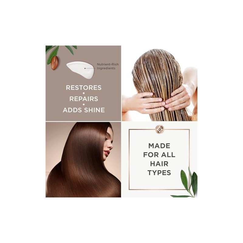 Argan Magic Mascarilla Reparadora Para El Cabello: Mascarilla Acondicionadora Rica