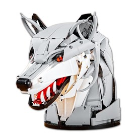 DAHONPA Wall Art Wolf Building Blocks Set; Creative Animal Wall Decor Set（992 Pieces） Toys Gifts for Kid and Adult