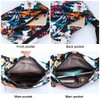 STUOYE Nylon Multi-Pocket Crossbody Purse Bags for Women Travel Shoulder