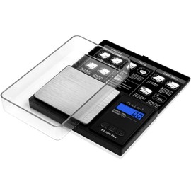 Fuzion Digital Pocket Scale .1 Gram Accuracy, 1000g Digital Gram Scales for Small Food, Jewelry, Herb, Spice, Coin - Weight Gram and Oz