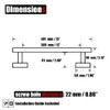 JQK Bathroom Towel Bar, 15 Inch 304 Stainless Steel Thicken