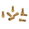 RISK 8Pcs Mountain Bike Pedal Bolts Titanium Alloy Anti Slip