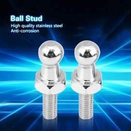 2 pieces car ball bolt OEM requirement car ball stud bolt M6 kit tips for gas springs ball ended bonnet