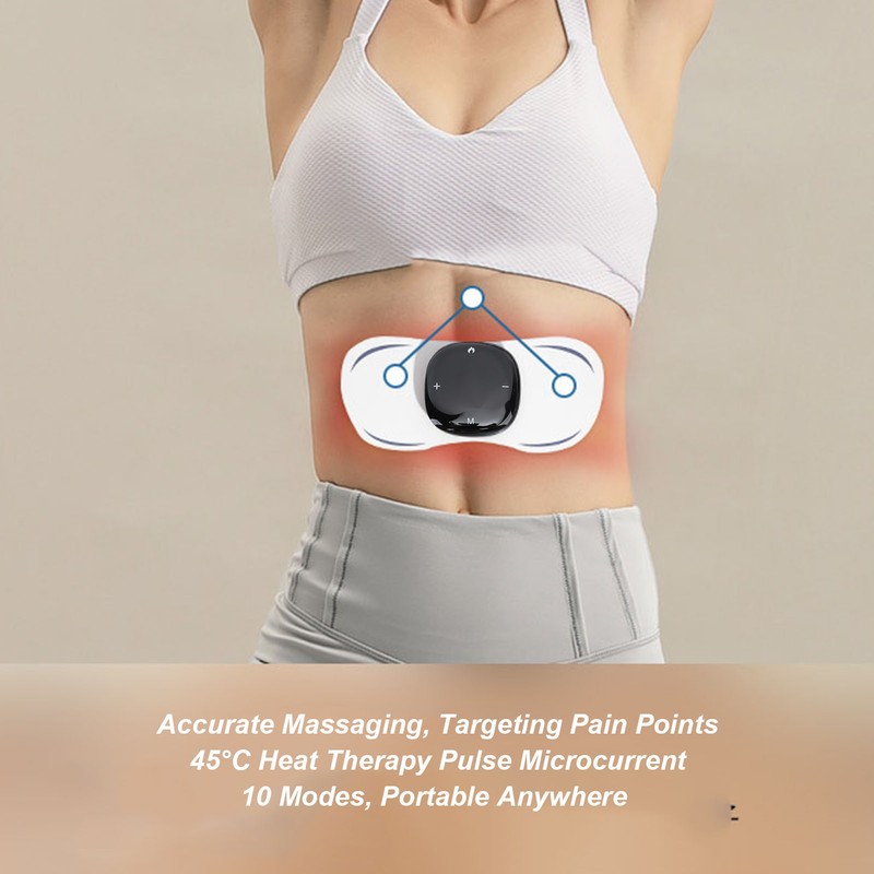 Mini Whole Body Massager with Heating Pulse 10 Modes Massager