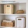 HMF Wooden Storage Box | Fits Bookshelves | 25 x
