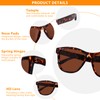 ZESAKER Progressive Reading Sunglasses for Women and Men Spring Hinges