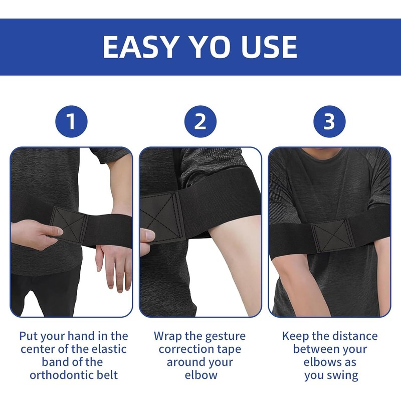 Golf Swing Arm Band Training Aid Golf Swing Trainer Golf