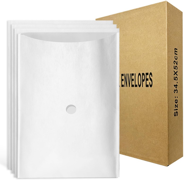 Fryer Filter Paper 105-Pack【13.5x20.5 Inch Envelope Style with 1.5 Inch