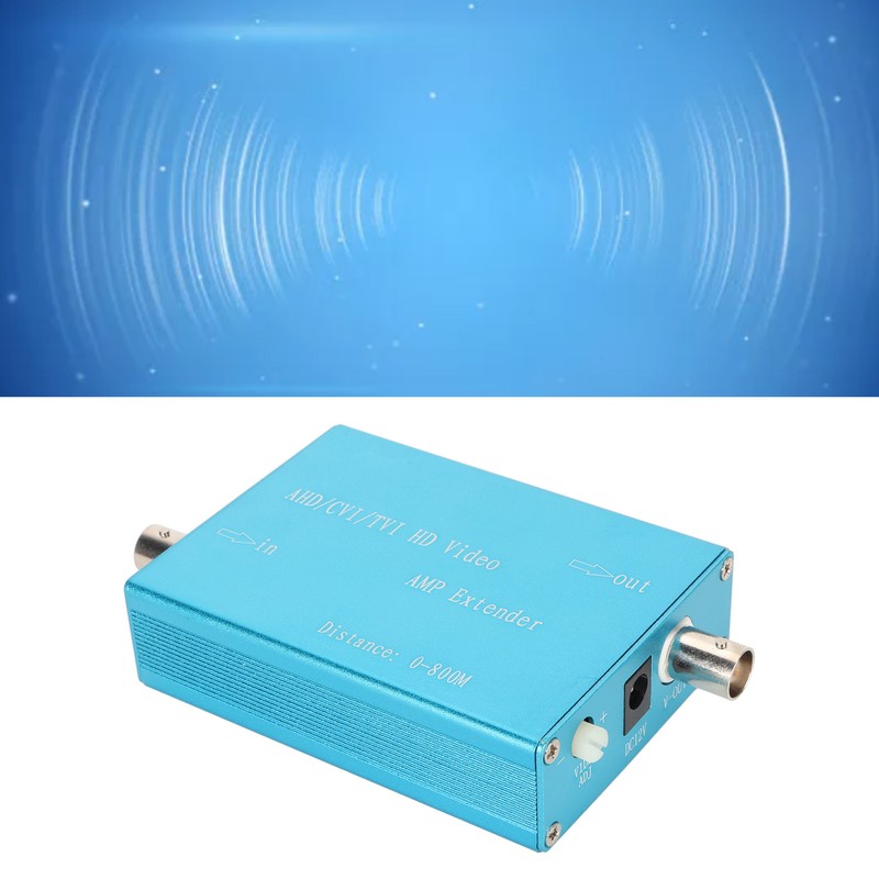 AHD CVI TVI High Definition Video Signal Amplifier Plug and