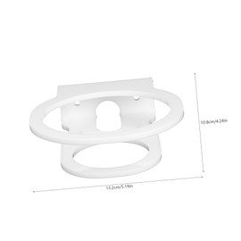 LALAFINA 1Set Wall Mounted Speaker Rack Audio Shelf Holder for Space Saving Design Easy Installation for and Bedroom Use