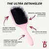Denman D90L Pastel Pink Tangle Tamer Ultra Brush