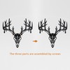 Deer Skull Wall Mount & Bow Rack – Iron Archery