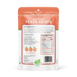 Nature’s Turn Freeze-Dried Fruit Snacks, Peach Crisps, Pack of 2 (1.2 oz Each)