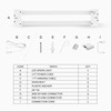 BoostGro LED Grow Light Full Spectrum Modular Linkable 5000K Daylight