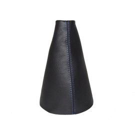 Citroen C2 °C3 2003 – 09 Gear Stick Gaiter Black Leather Blue Stitching