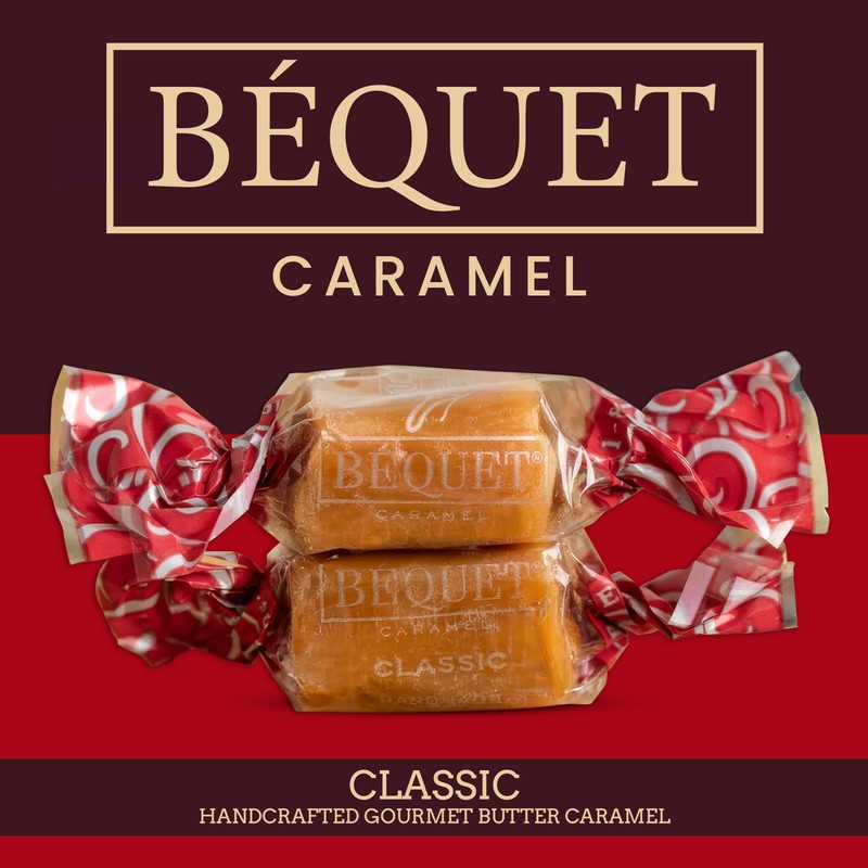 Bequet Caramel Classic Handcrafted Gourmet Butter Caramel Candy 3.6oz 1