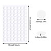 JANYUN 1000 Pcs Double Sided Sticky Dots Removable Round Putty