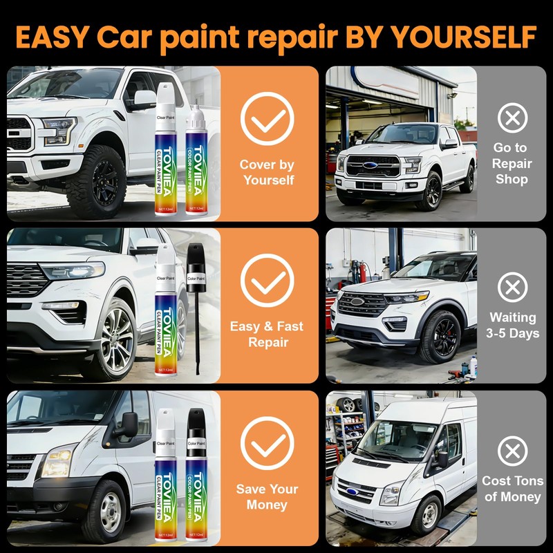 Toviiea Sterling Metallic(GXD/WA130H) Touch Up Paint for GMC