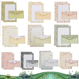 Set of 30 Writing Paper with Envelopes, Comes with 60 Envelopes, Thick Paper, Letter Paper Set, Set for Writing and Printing for Wedding, Birthday, Invitations