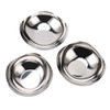 3Pcs Irregular Shape Salad Bowls, Stainless Steel Salad Bowl for