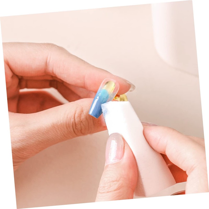 Baluue 80pcs Gradient Nail Art Sponges for Easy Fade Manicure