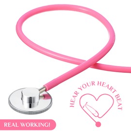 Kids Stethoscope Toy Stethoscope Real Working Stethoscope for Children Nursing Stethoscope Doctor Kit for Role Play Costume Pretend Game Accessories, 4 Colors (20 Pcs)