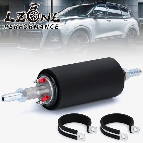 LZONE LS High Pressure External Inline 255LPH Inline Fuel Pump