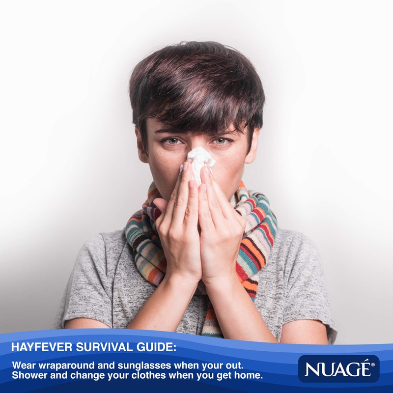Nuage Hayfever Relief Wipes - Allergy Relief, Natural Remedy for