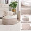 ICERZCZ Extra Large Blanket Basket Living Room, Rectangle Storage Basket,