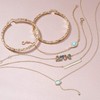 Rope Cable Wide Large Hoop Earrings For Women Teen Yellow