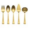 Lenox 897917 Portola Satin Gold 5-Piece Hostess Set