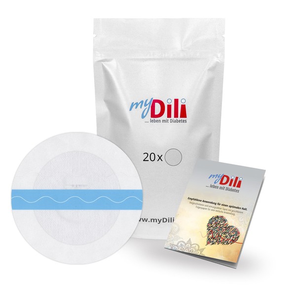 Plaster Tape Overpatch for Medtronic Guardian Sensor DiaTape Aqua myDili