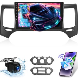 NHOPEEW [2+64G] Car Stereo for Kia Magenits/Optima 2008-2010 with Wireless Carplay and Android Auto, 9 inch Touchscreen Android Radio with DSP, WiFi, GPS, Mirror Link, SWC + Backup Camera