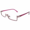 KKD Frameless Cosplay Moe Glasses Under Rim Fashion Glasses Metal
